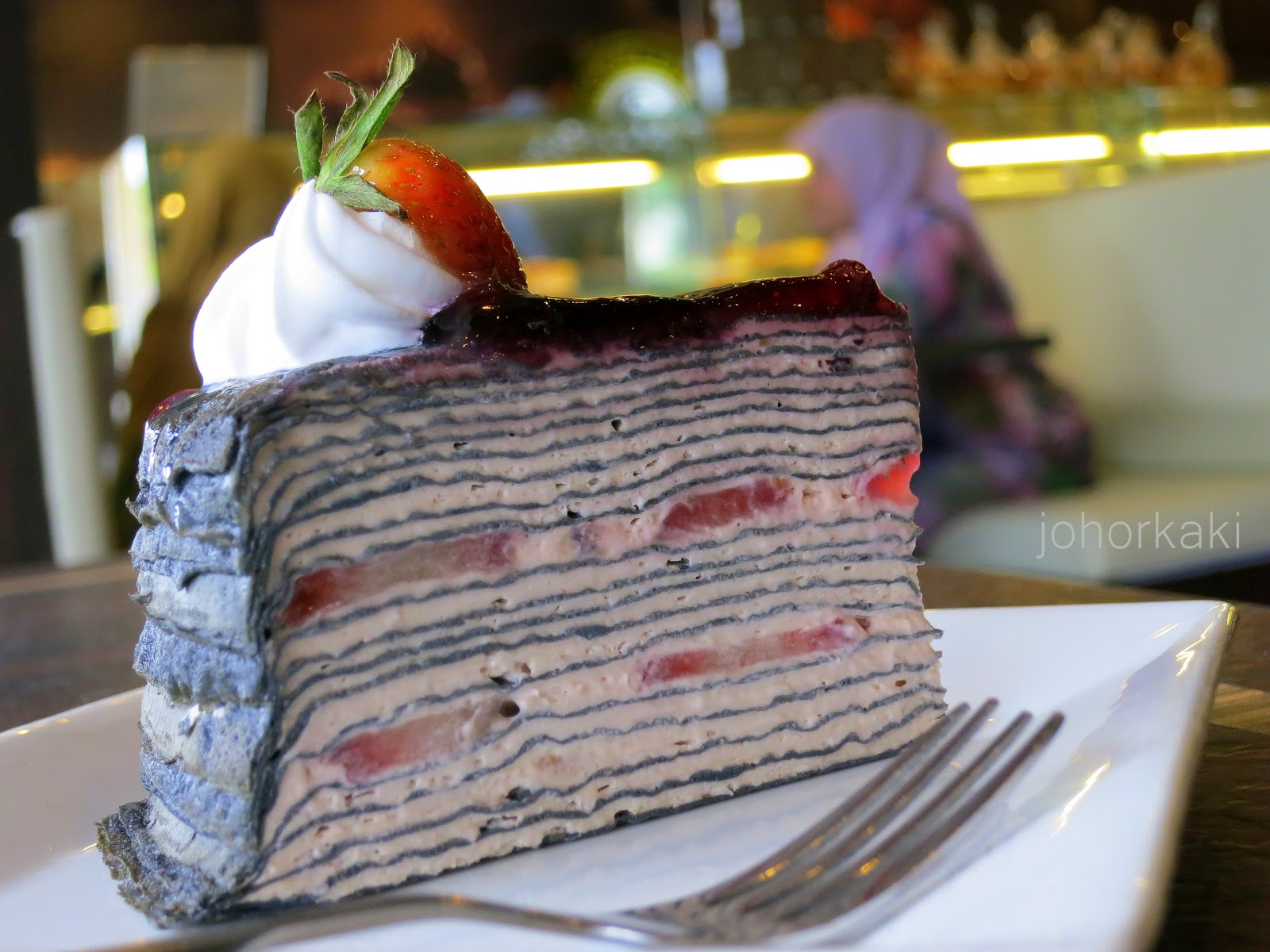 Mille Crepe Cakes at Moonlight Cake House in Johor Bahru Johor Kaki
