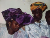Folashade with Olajumoke, Olu's wife!