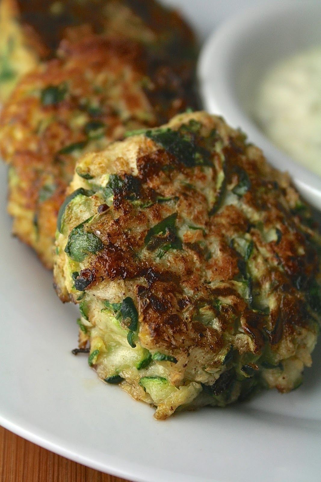 Oregon Transplant Zucchini "Crab" Cakes