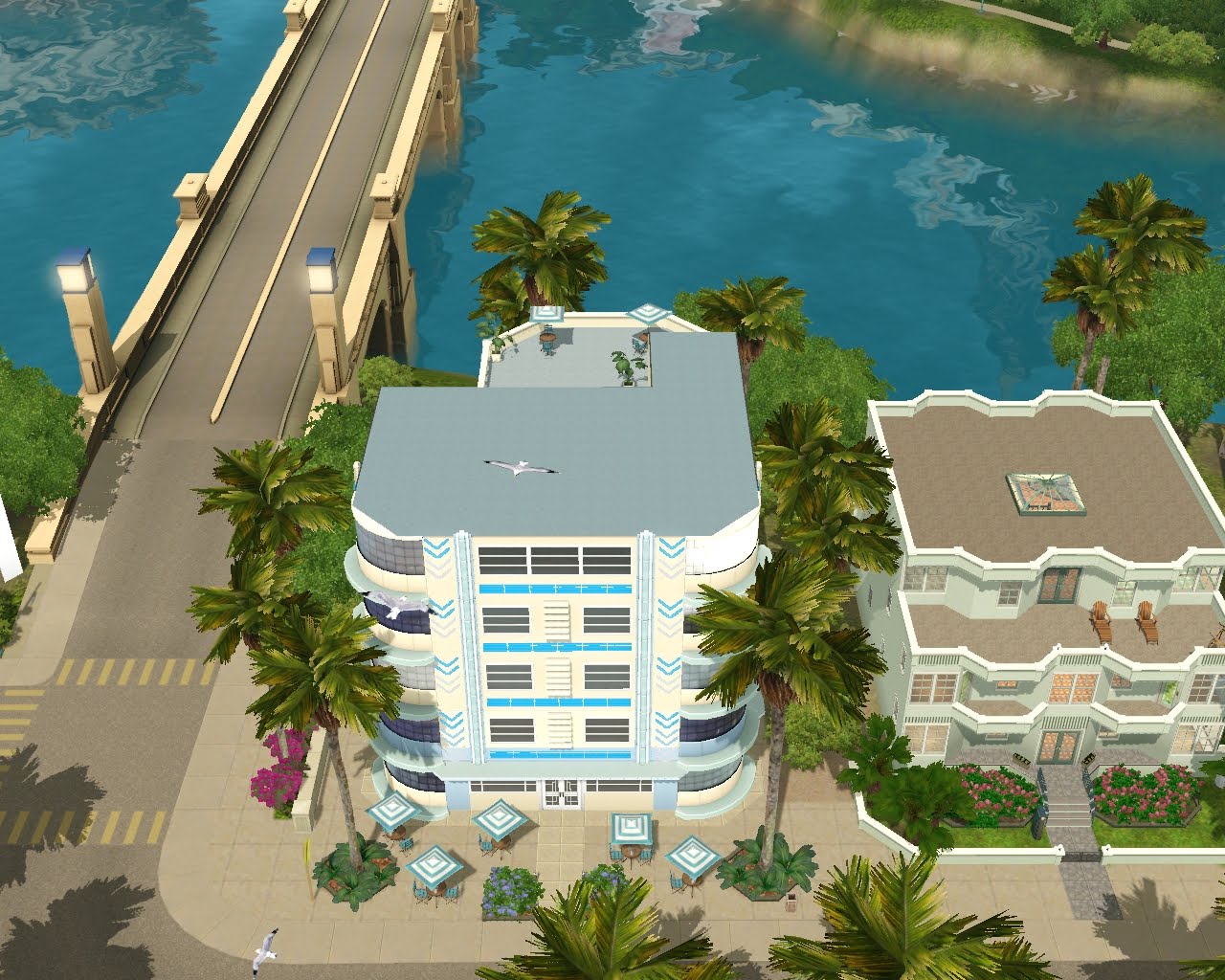 Summer's Little Sims 3 Garden Roaring Heights List of Community Lots