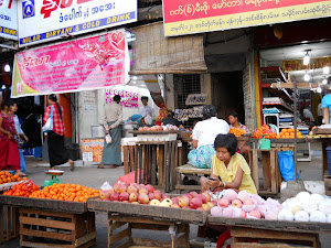 Market in Yangon, Myanmar
