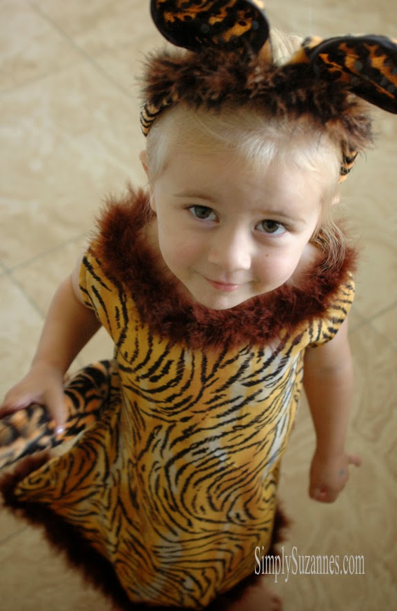 baby girl tiger costume