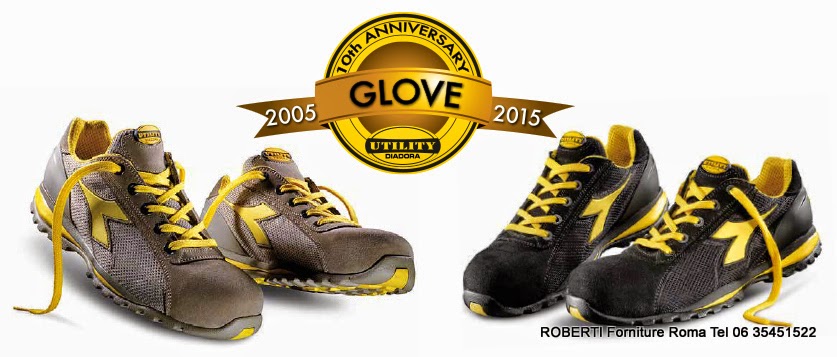 Antinfortunistica ROBERTI Blog: Scarpe Antinfortunistiche GLOVE - 10° Anniversario