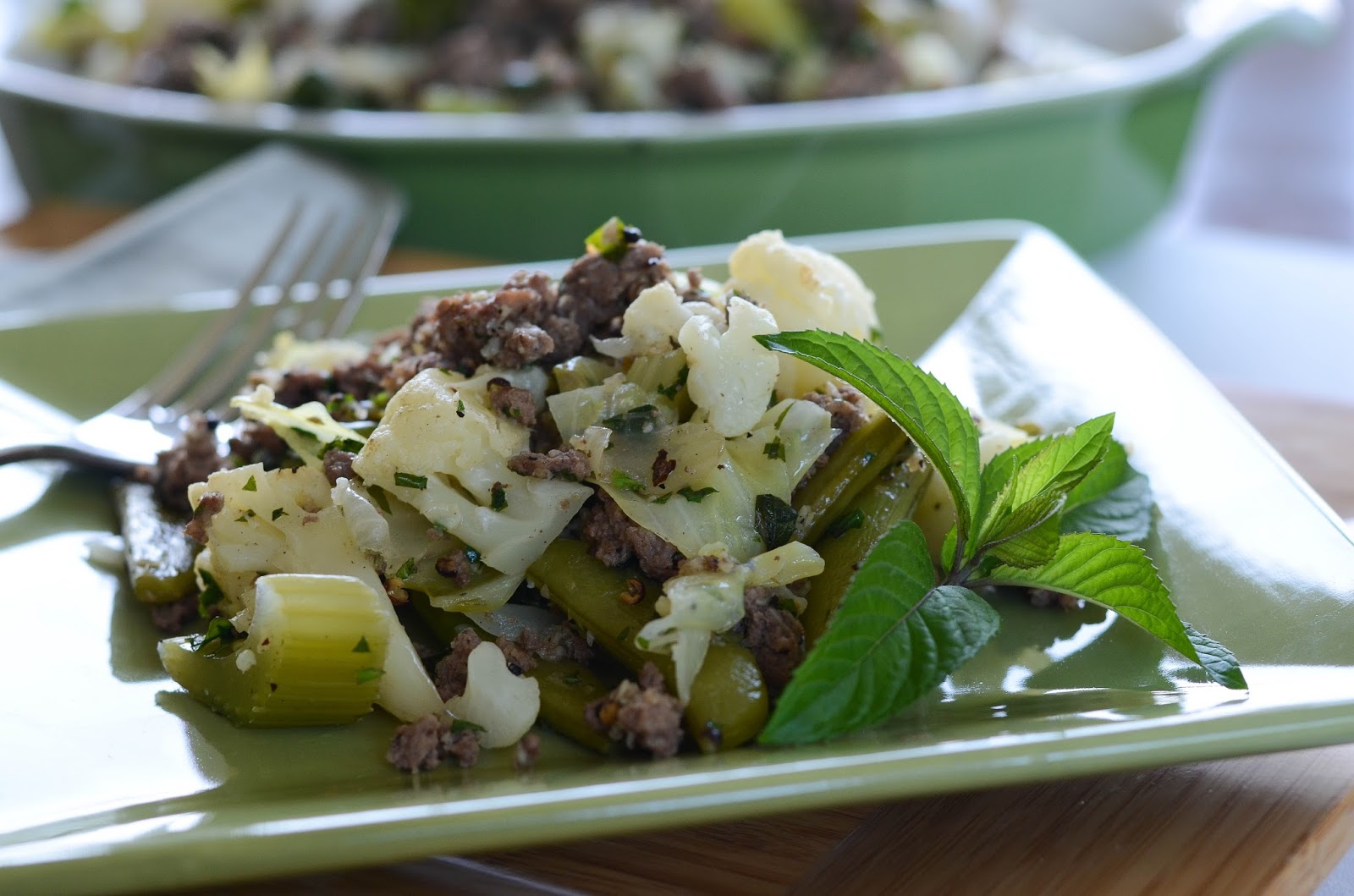 Organically Paleo Quick Garlic/Pepper Beef