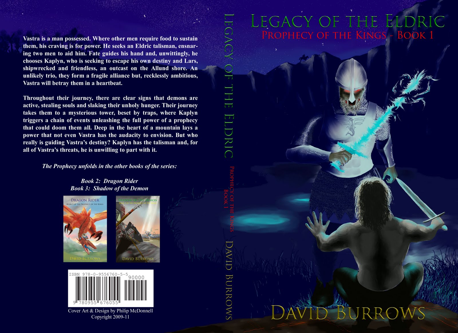 David Burrows - Fantasy Author and Tips on Writing a Book.: March 2011