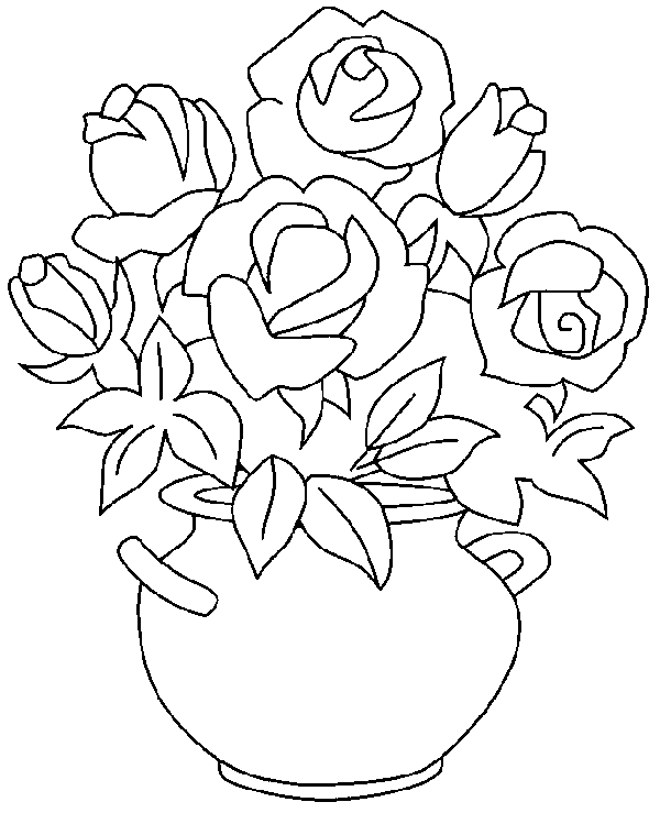Dibujos de flores para colorear