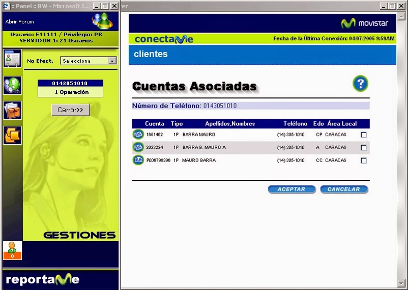 CRM interconnection