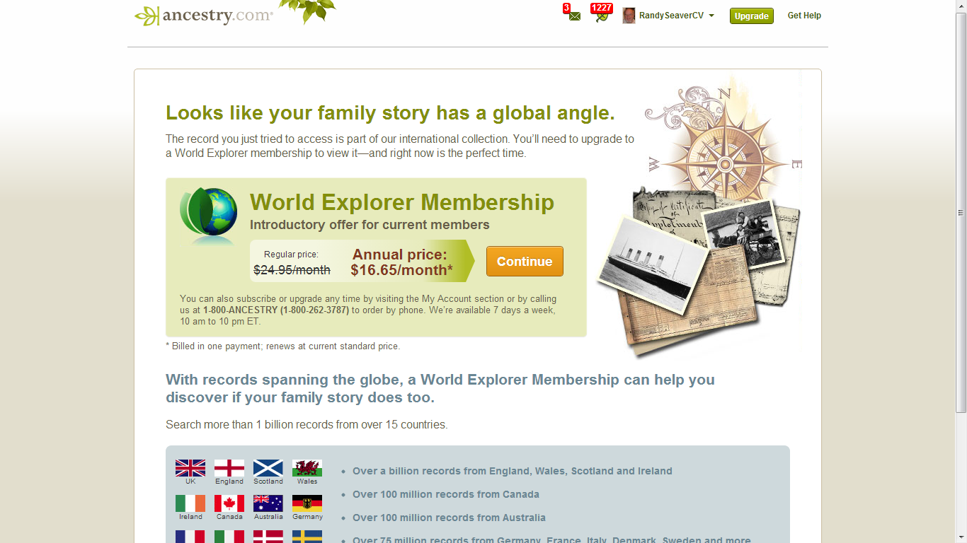 GeneaMusings Tuesday's Tip Ancestry International Marriage Records are Free from April 16 to 21