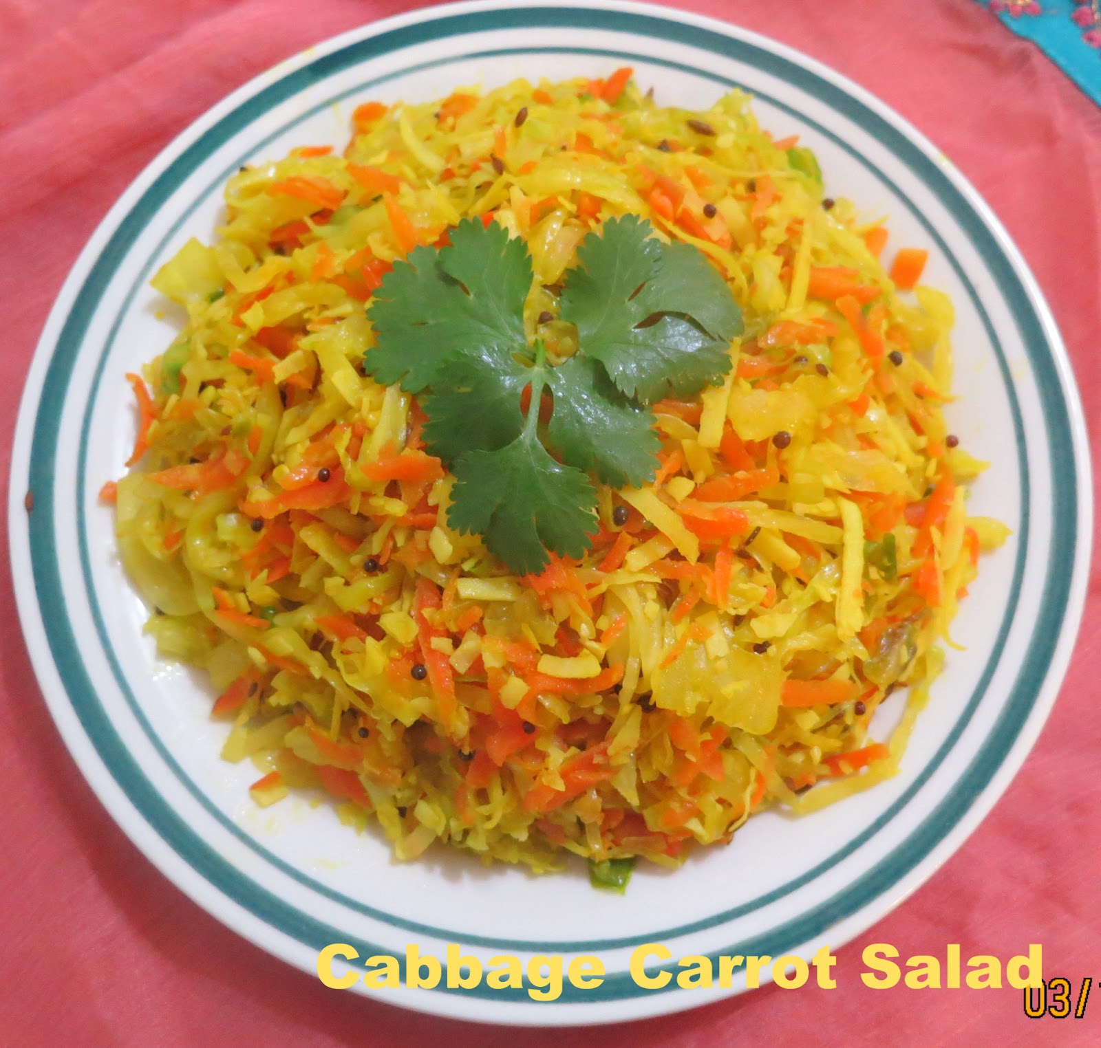 Simply Delicious Cabbage Carrot Salad