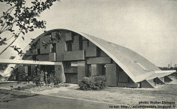 Cologne - Allemagne - Private house  Architecte: Peter Neufert  Construction: 1962