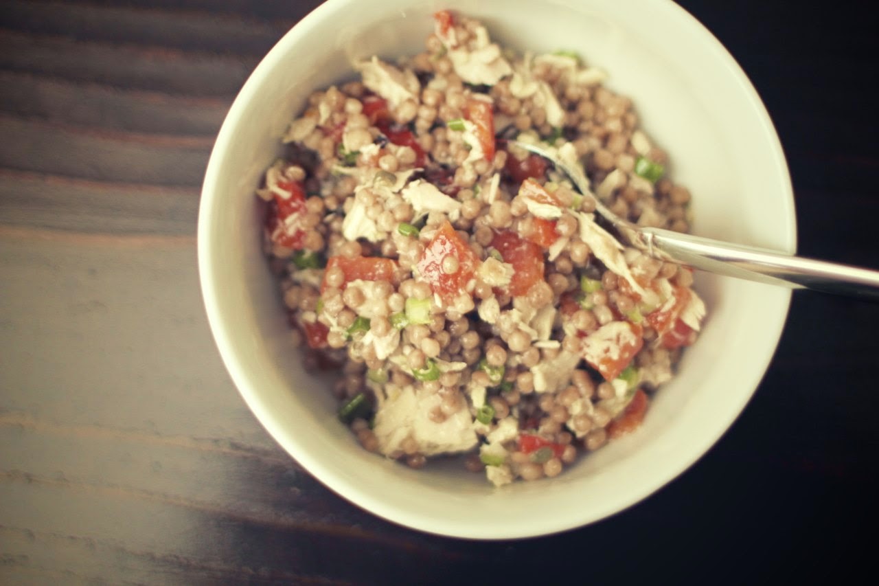 your living kitchen Israeli Couscous with Lemon Dressing