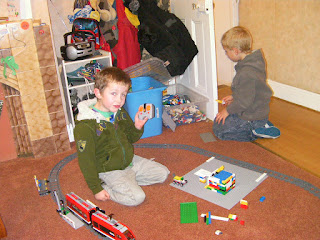 lego electric train set