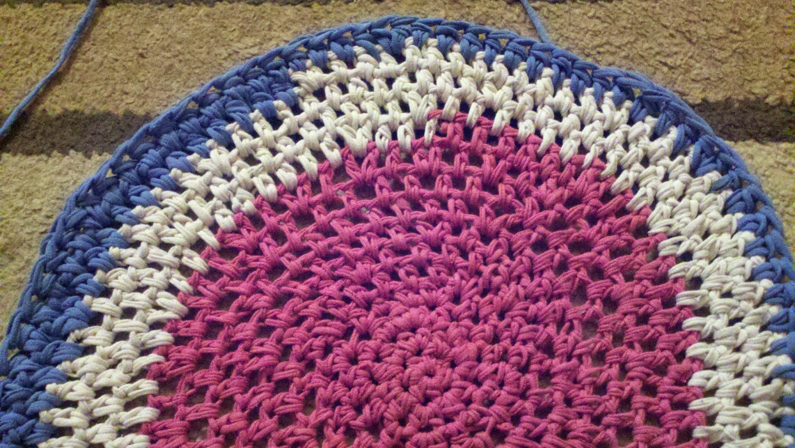 Casey Creates Crafts Tshirt Rug