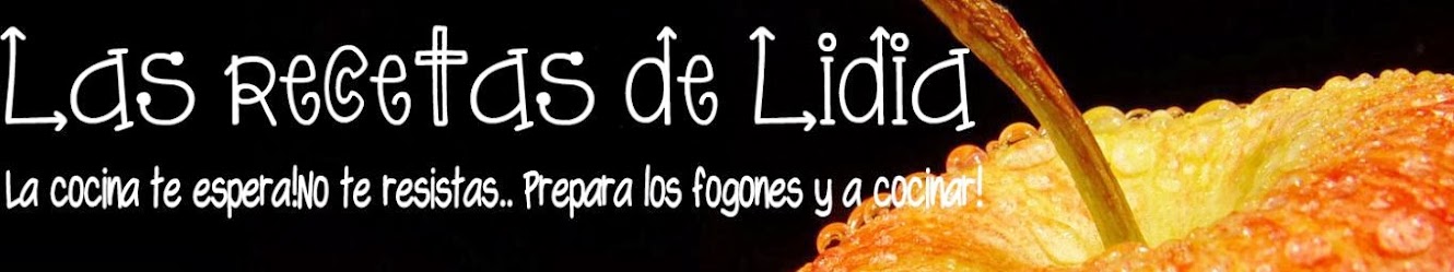 Las recetas de Lidia