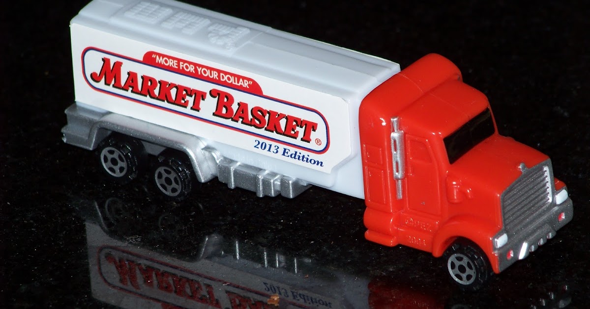 PEZ HUNTERS NEW PEZ MARKET BASKET TRUCK