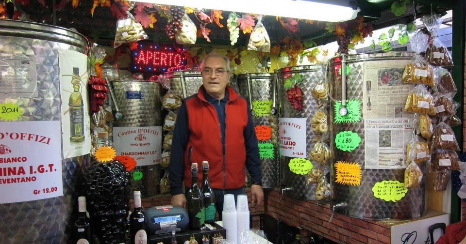 just VASGO Rome's Bulk Wine Vendors