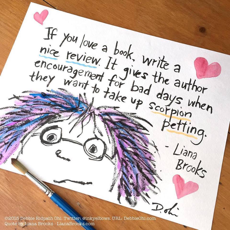 Love an author? Love a book? Write a review!