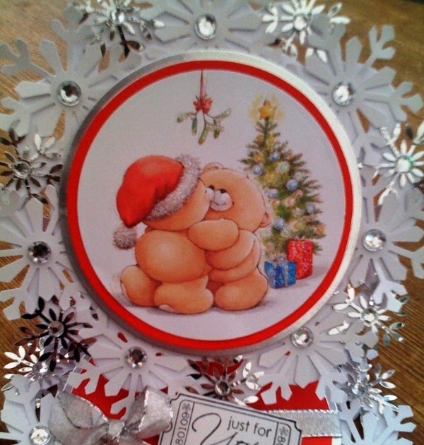 Verity Cards: Mistletoe Kisses - Christmas card club card
