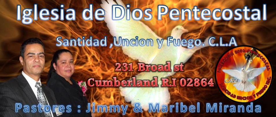 iglesia de Dios pentecostal santidad uncion y fuego.