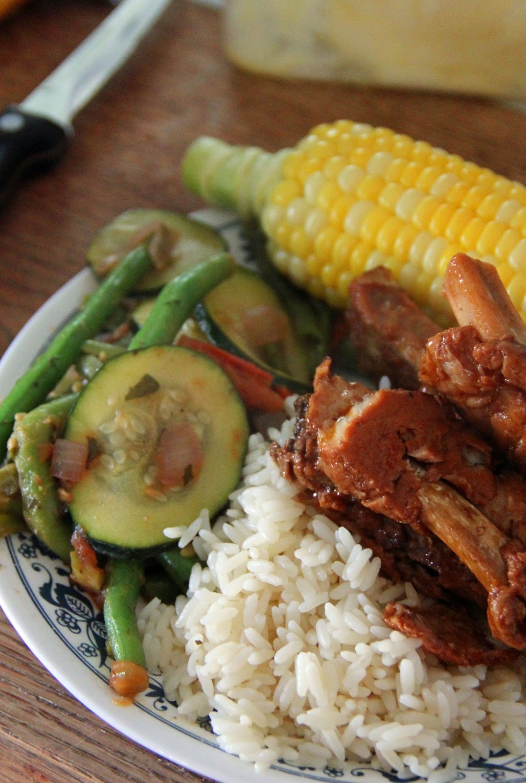 Jo and Sue Zucchini and Green Beans