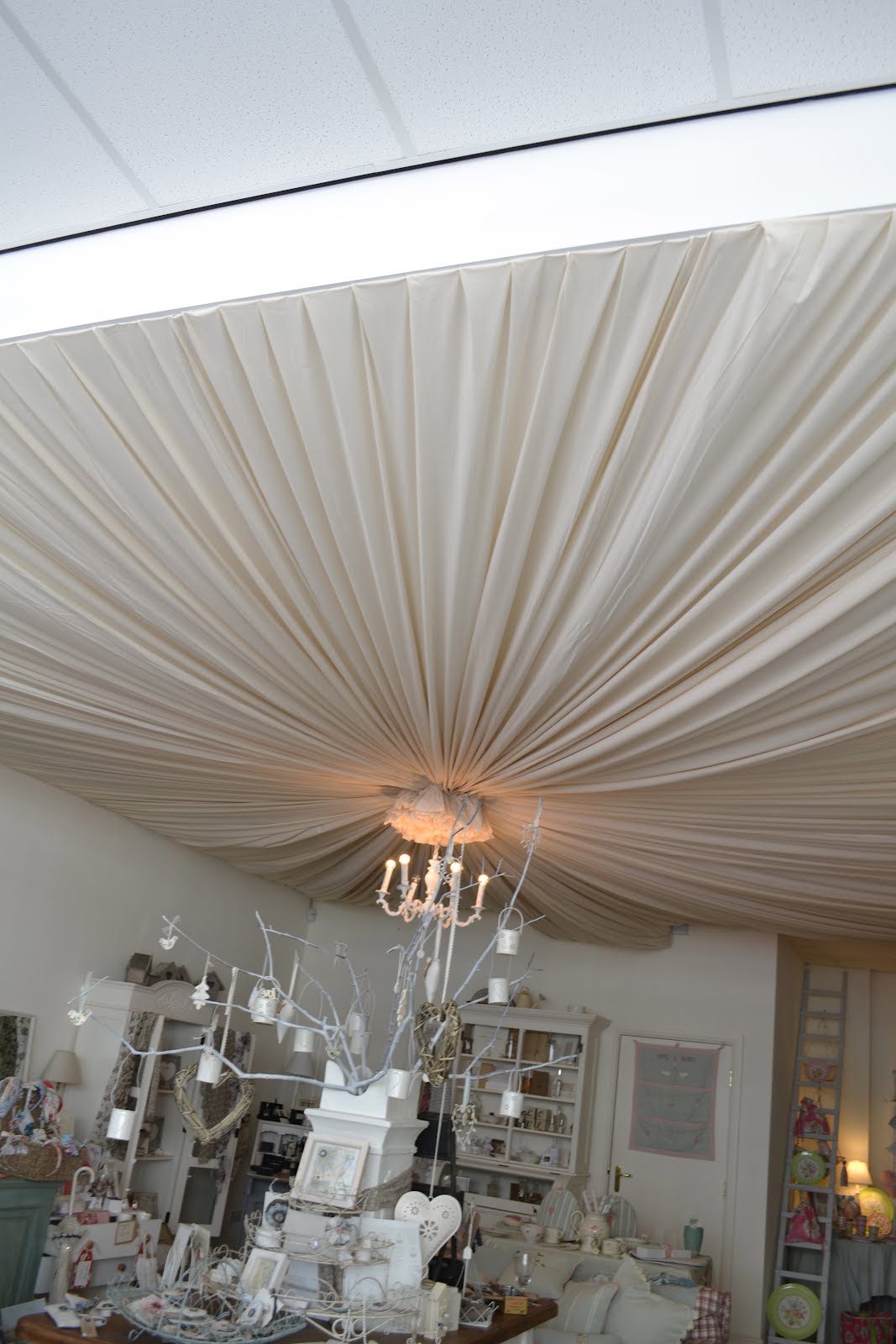 If I Knew You Were Coming I'd Have Baked a Cake Ceiling Drapes