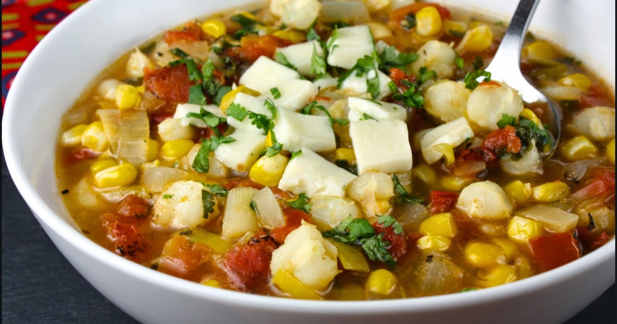 Kahakai Kitchen Jacques Pépin's Corn and Hominy Chowder Quick
