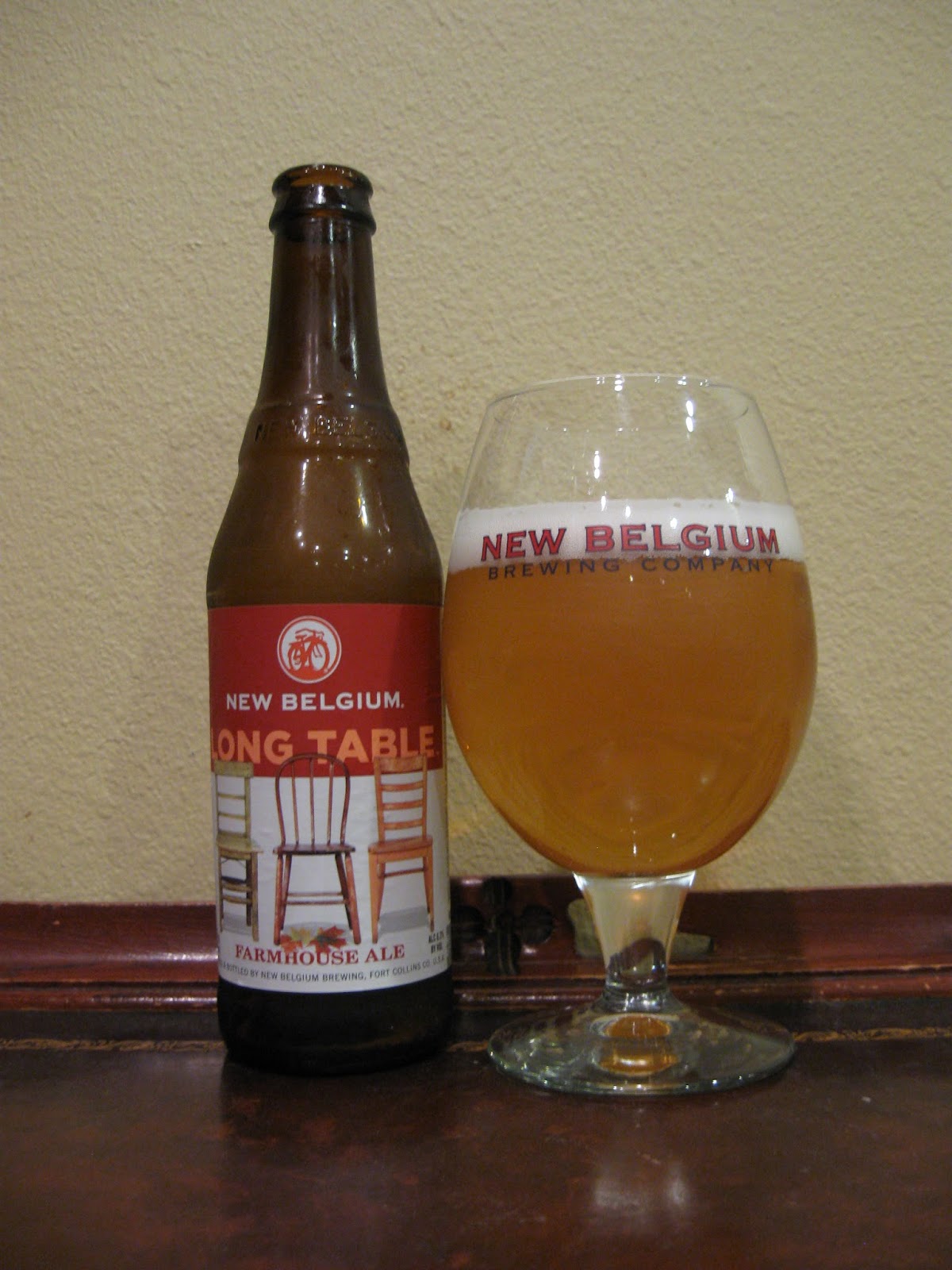 Doing Beer Justice New Belgium Long Table Farmhouse Ale