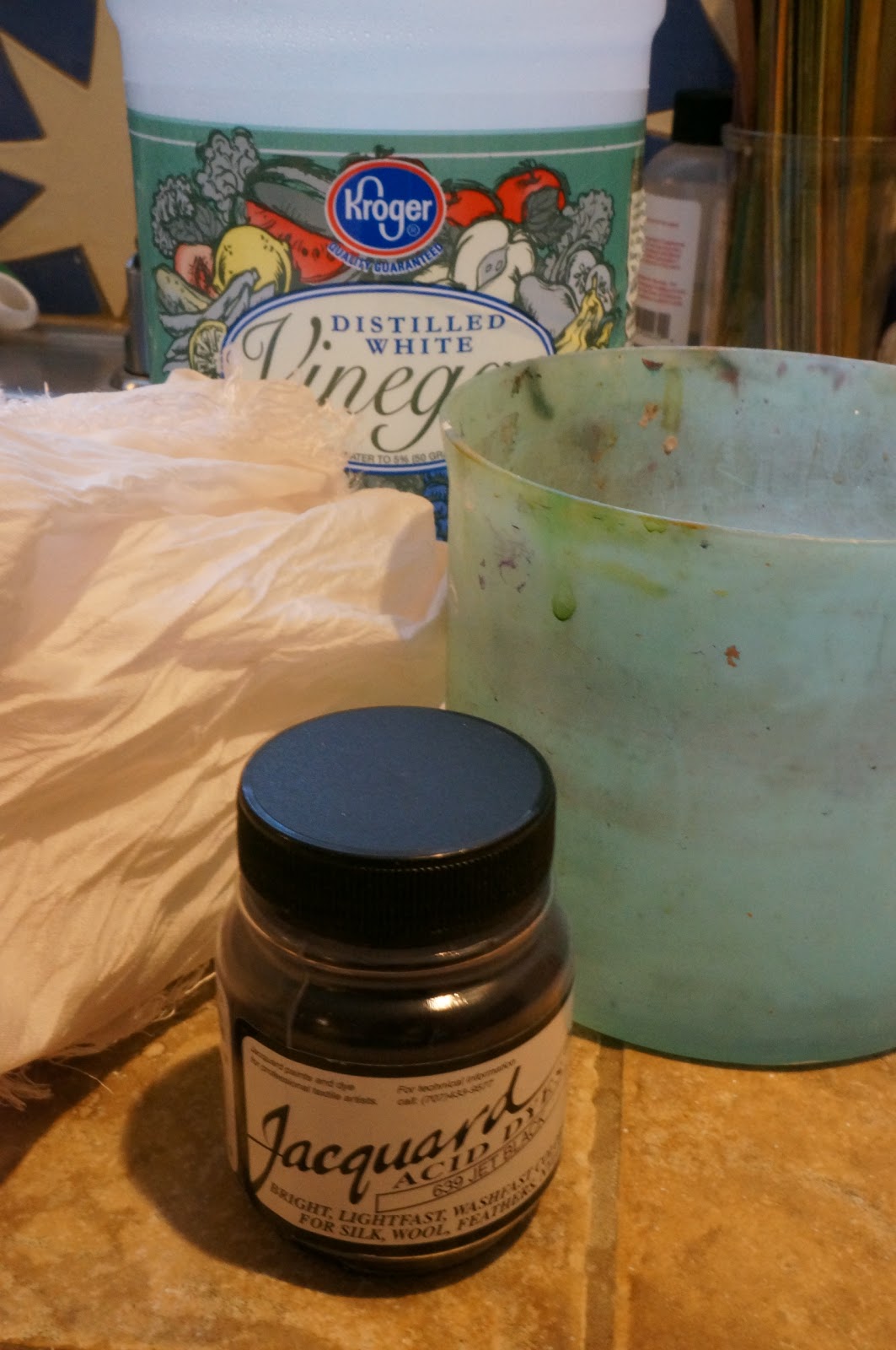 Ginger Wilson Silk dyeing with acid dyes