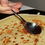 Crêpes sucrées (voir la recette)