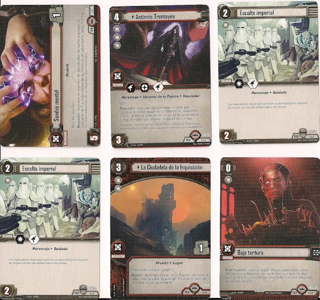 Expansión Star Wars LCG: Ciclo Escuadrón Pícaro - Maniobras evasivas Sondeo mental