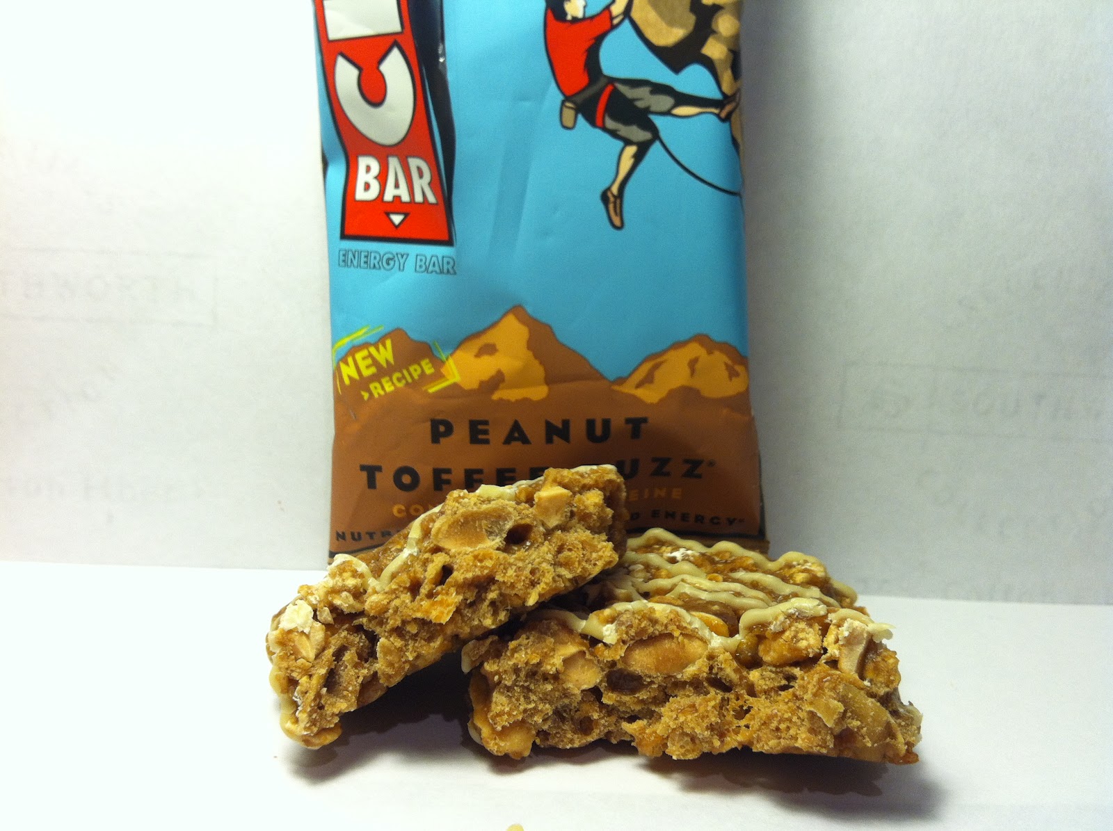 Crazy Food Dude Review CLIF Peanut Toffee Buzz Bar
