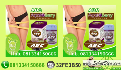 Kapsul Pelangsing ABC AcaiBerry Softgel ABC AcaiBerry Softgel