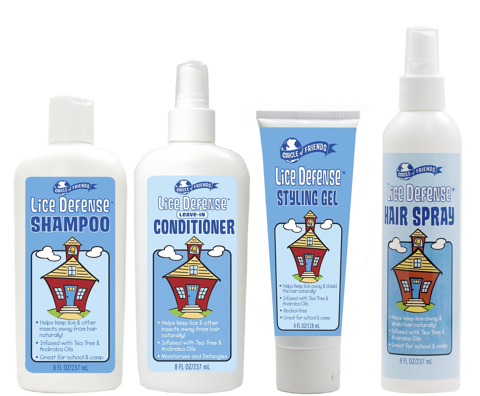 Petite Planet Circle Of Friends All Natural Lice Prevention System