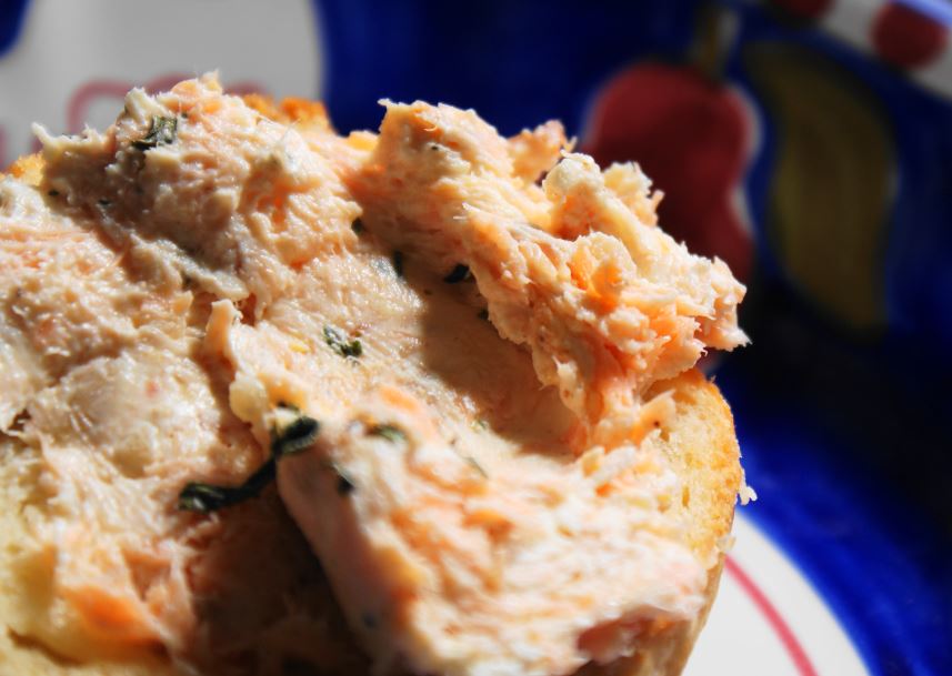 The KitchenMaid Smoked salmon and wasabi pate