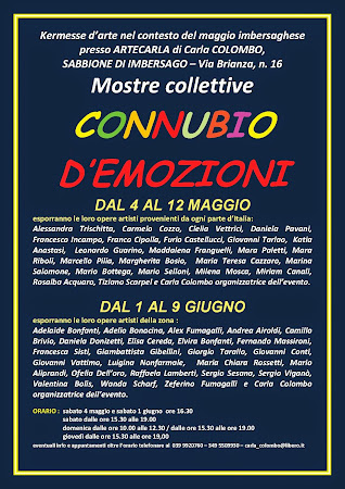 Eventi conclusi - Connubio d'emozioni