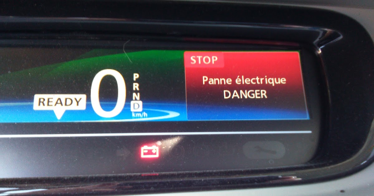 ZOE Electrique . Mon aventure au quotidien en voiture électrique VE Panne electrique