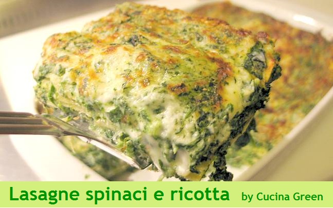 lasagne al forno ricotta e spinaci