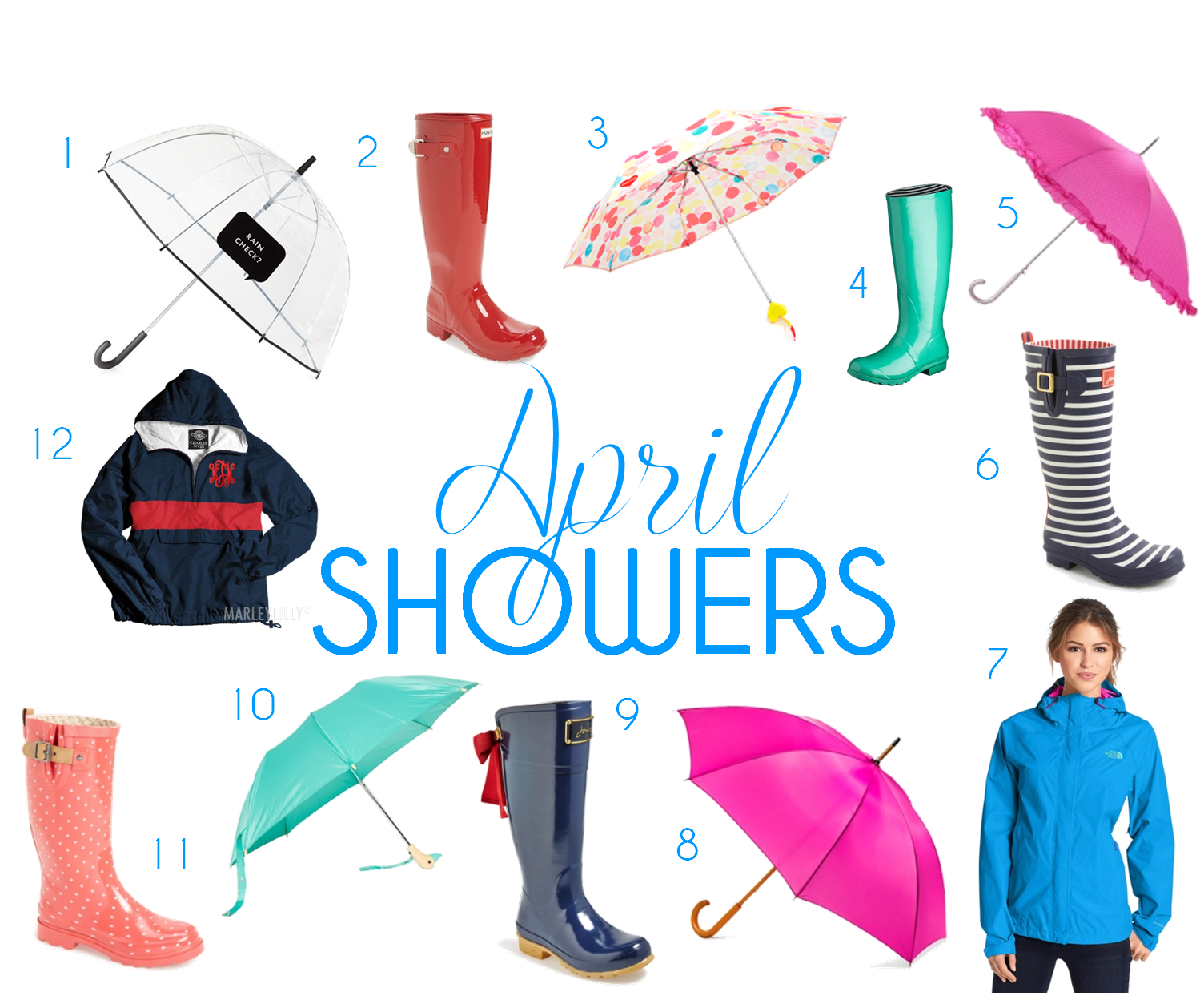 April Showers Falling for Autumn