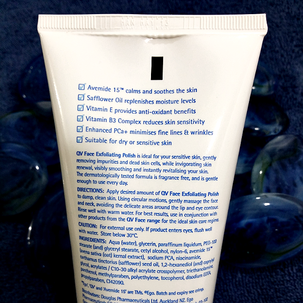 kats colourings REVIEW Ego QV Face Exfoliating Polish...