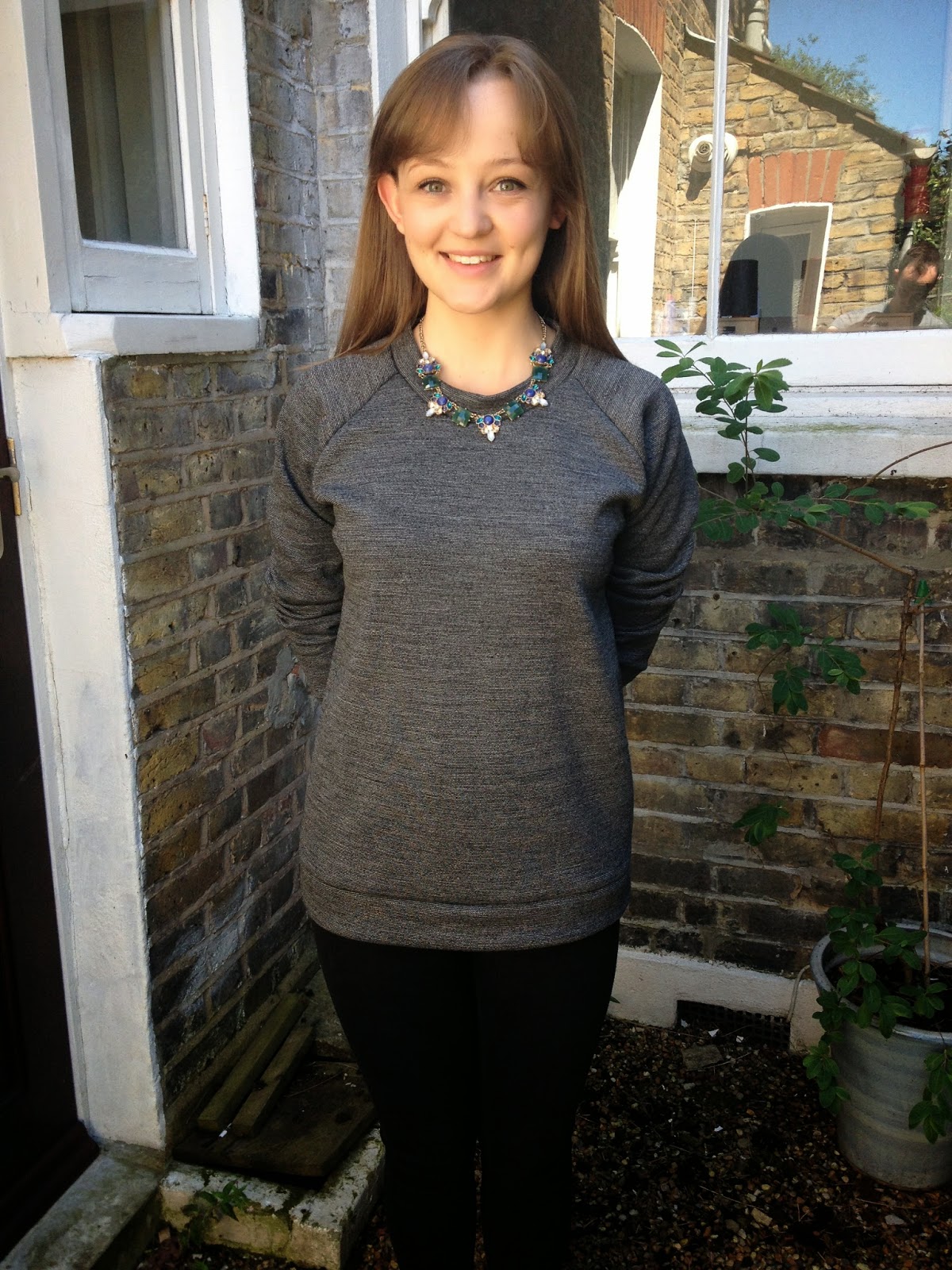 Diary of a Chainstitcher: The White Russian Sweatshirt from Capital Chic Sewing Patterns