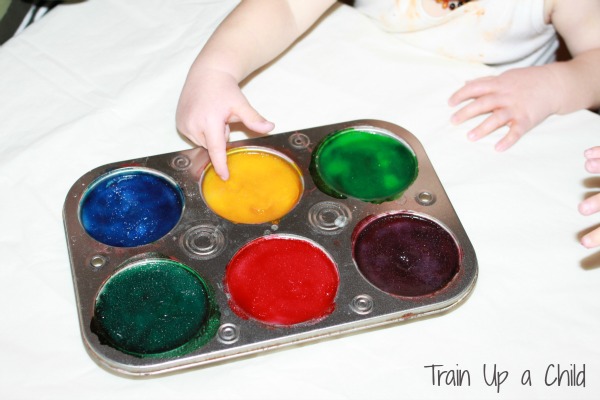 Edible Finger Paint Recipe For Toddlers