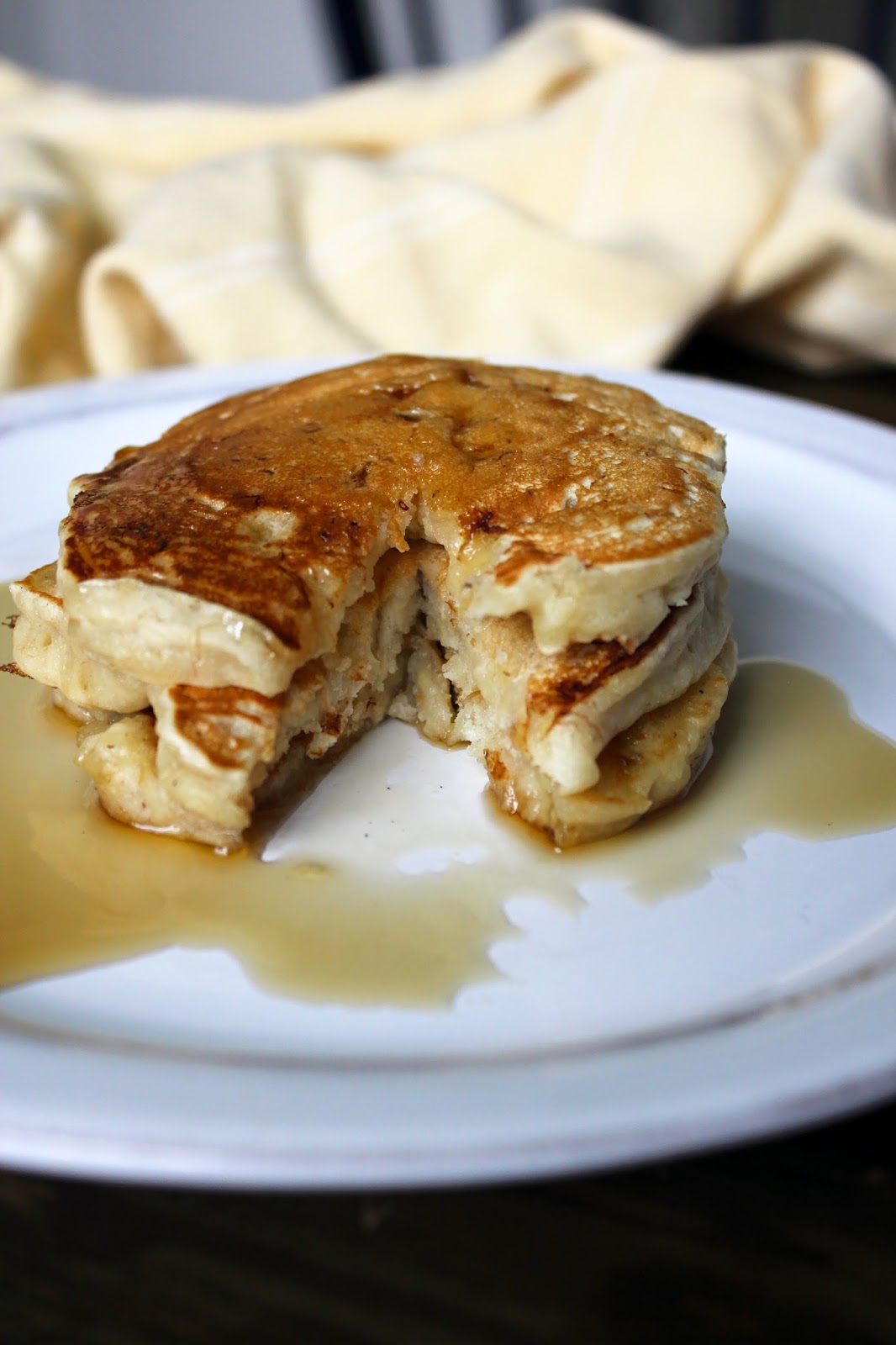 Easy Banana Pancakes Fresh from the...