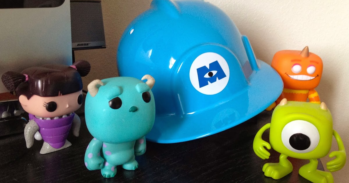 Dan the Pixar Fan Monsters Inc Disney On Ice Hard Hat