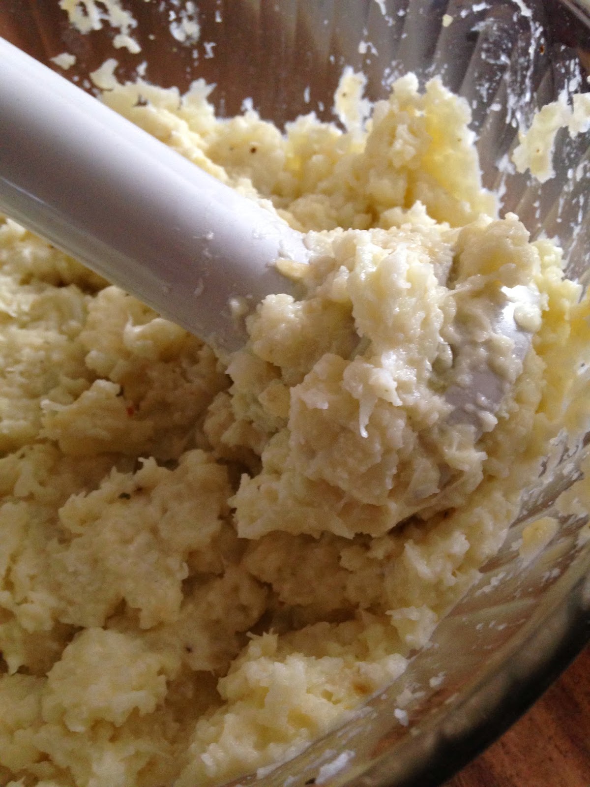 Microwave Garlic Mashed Cauliflower Turnips 2 Tangerines