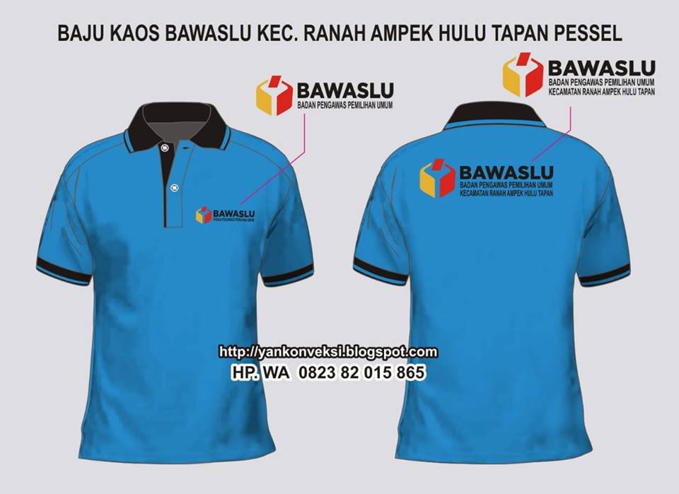 BAJU KAOS BAWASLU