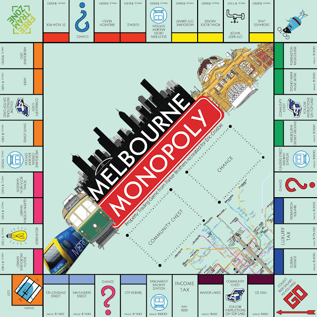 HEYkaits MELBOURNE MONOPOLY