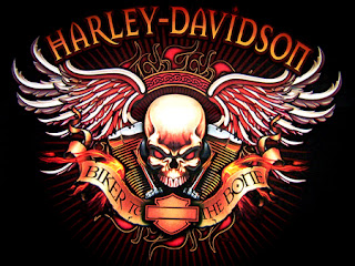 Harley Davidson Logo - Skull Style