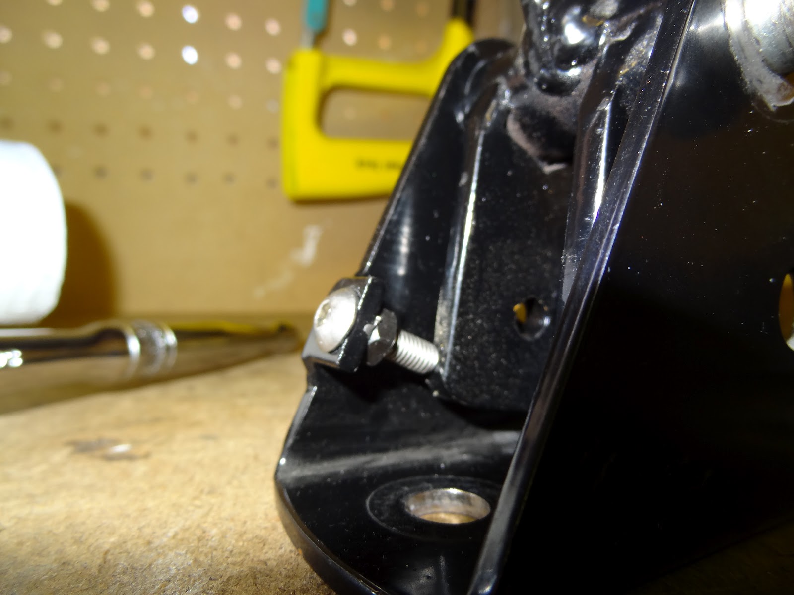 Phill`s Tiger Avon Build Diary Clutch Pedal Modification