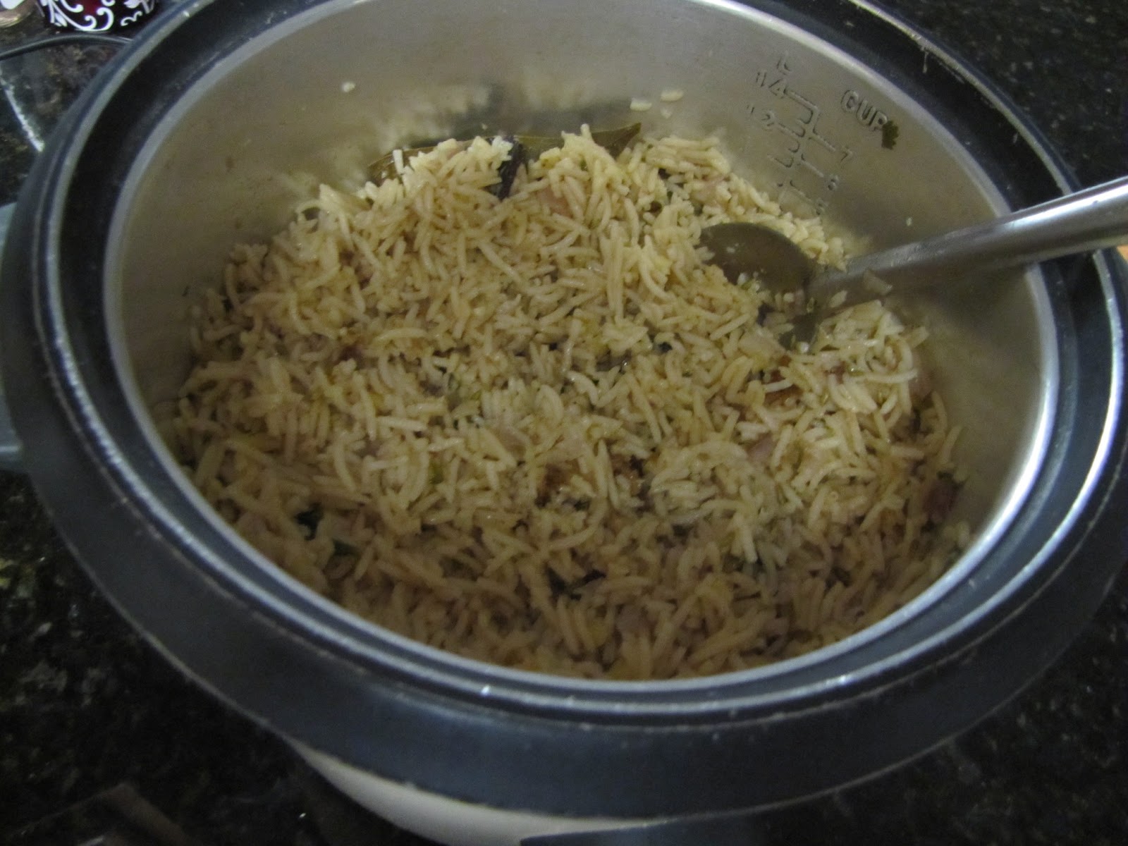 Egg Biryani in electric rice cooker Nithya's Nalabagam