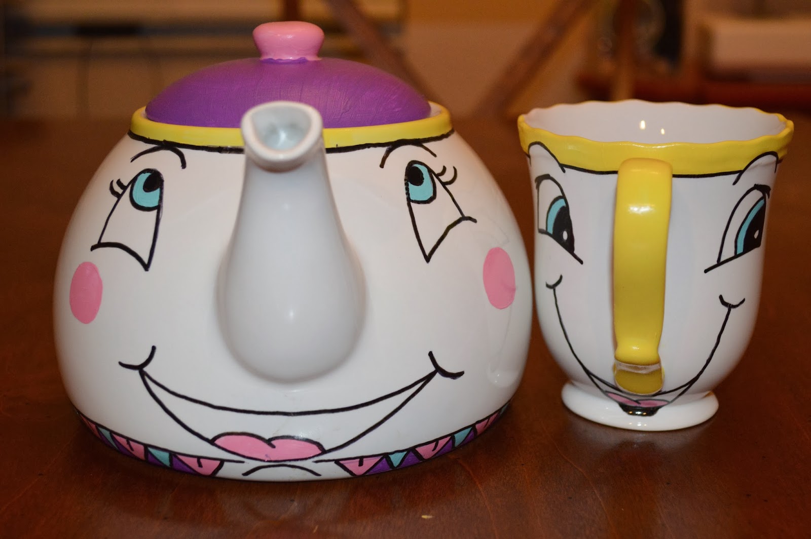 beauty and the beast tea set target